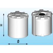 Cuve Réservoir Plastique avec Bac de Rétention Fermé Double Peau - PE PEHD